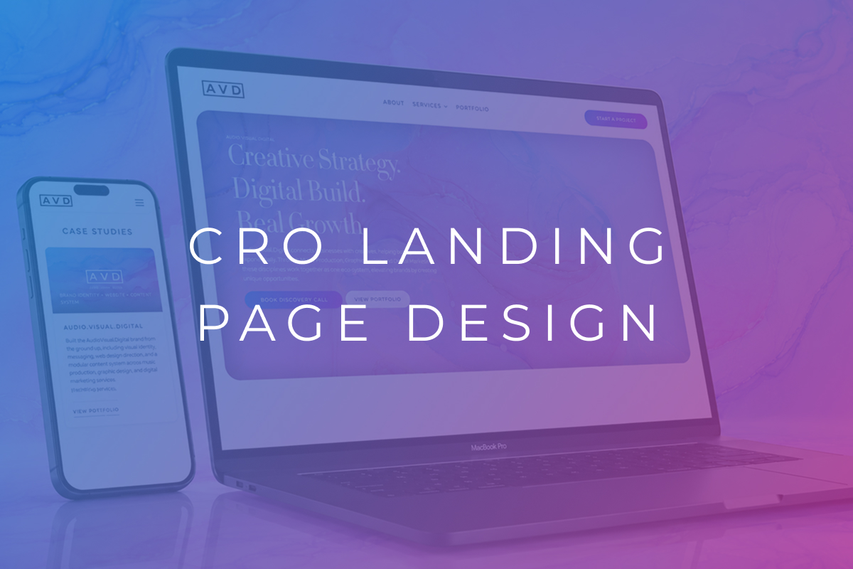 CRO Landing Page Design